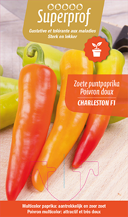Poivron doux multicolor