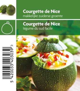 Courgette de Nice pot 10,5